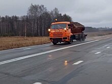 В Удмуртии впервые начали обрабатывать некоторые трассы чистой солью