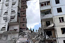 В Белгороде снаряд ВСУ попал в жилую многоэтажку, обрушился подъезд