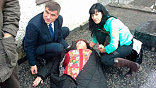 На Украине заммэра жестоко избил женщину-депутата
