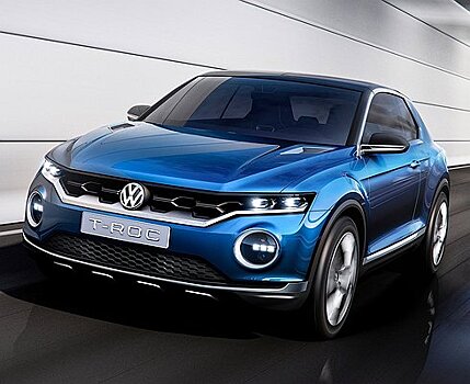Новый кроссовер Volkswagen T-Roc дебютирует летом