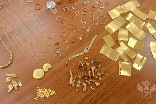 В Шереметьево гражданин Ирана пытался вывезти из РФ лом золота на 5 млн рублей