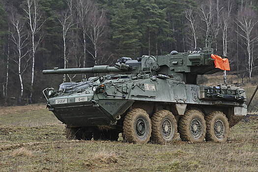 Американские "колесные танки" M1128 на базе Stryker снимут с вооружения