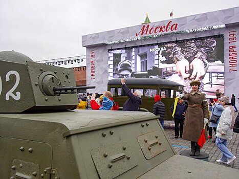 Шарапова: посвященный параду 1941 года музей на Красной площади производит впечатление