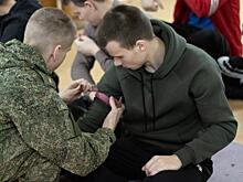 Опубликованы кадры с военных сборов старшеклассников в Рязанской области