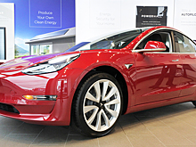 Прототип обновленной Tesla Model 3 засняли на испытательной трассе в Калифорнии