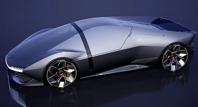 Футуристичный гиперкар Lamborghini E_X обходится без дверей