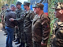Губернатор Игорь Кобзев навестил иркутских военнослужащих в Донецкой Народной Республике