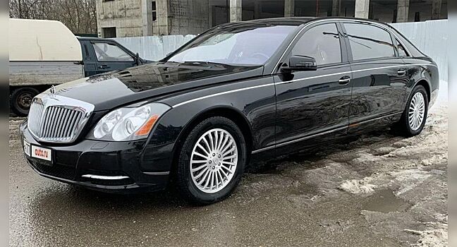 Maybach 62 в отличном состоянии продают в Москве за 35 000 000 рублей