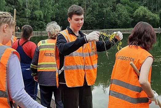 Подростковая бригада из Старого Крюково завершила трудовую вахту