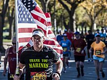 В США прошёл Марафон морских пехотинцев