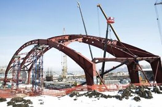 Строительство центра по хоккею с мячом в Иркутске выполнено на 65%