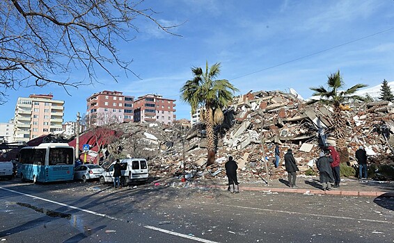В турецкой провинции Измир произошло землетрясение