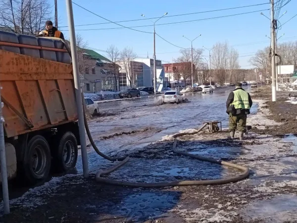 Ситуация с подтоплениями в Тольятти улучшилась