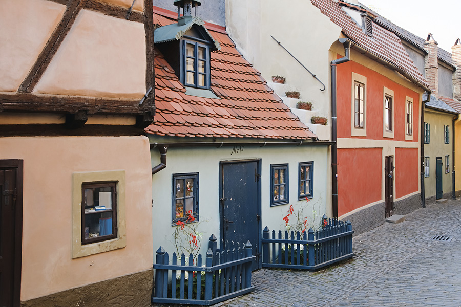 Злата уличка, Прага, Чехия, Европа