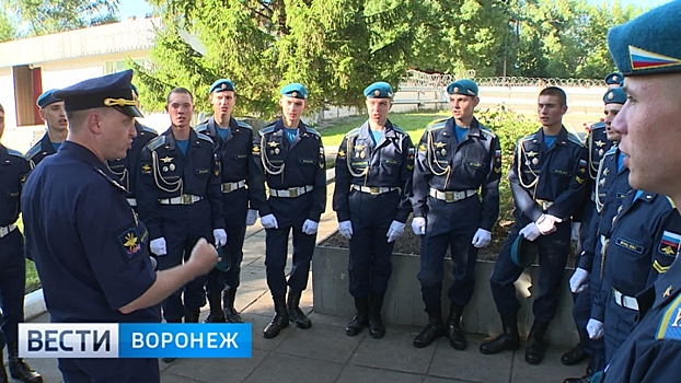 Воронежские курсанты будут покорять Москву «Маршем ВКС»