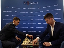 В "РГ" пресс-конференцию провел знаменитый гроссмейстер Сергей Карякин, который представил 13-летнего вундеркинда