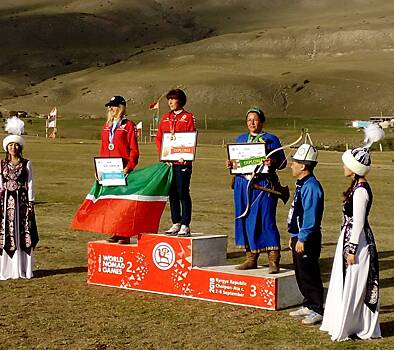 Татарстанские лучники завоевали 4 медали на Всемирных играх кочевников