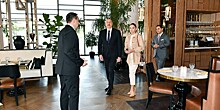 Ильхам Алиев принял участие в открытии нового отеля в Баку