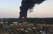 В Брянске возникли два крупных пожара. Один из них — на нефтебазе «Транснефть — Дружба»