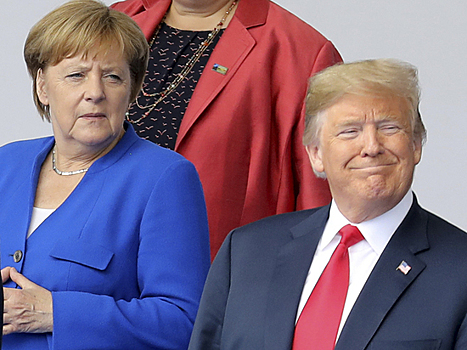 «Браток» Трамп напал на Меркель: большой раздрай в НАТО