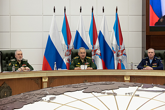 Министр обороны России провел селекторное совещание с руководящим составом Вооруженных Сил