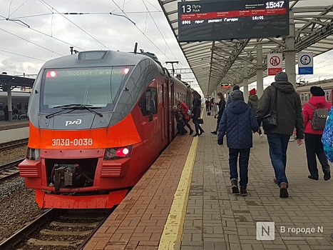 Временно изменилось расписание электричек Нижний Новгород-Гороховец