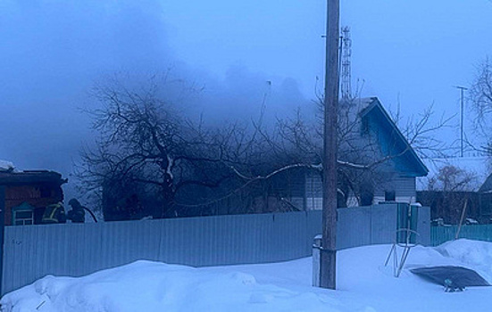 В Курганской области при пожаре в частном доме погибли трое детей