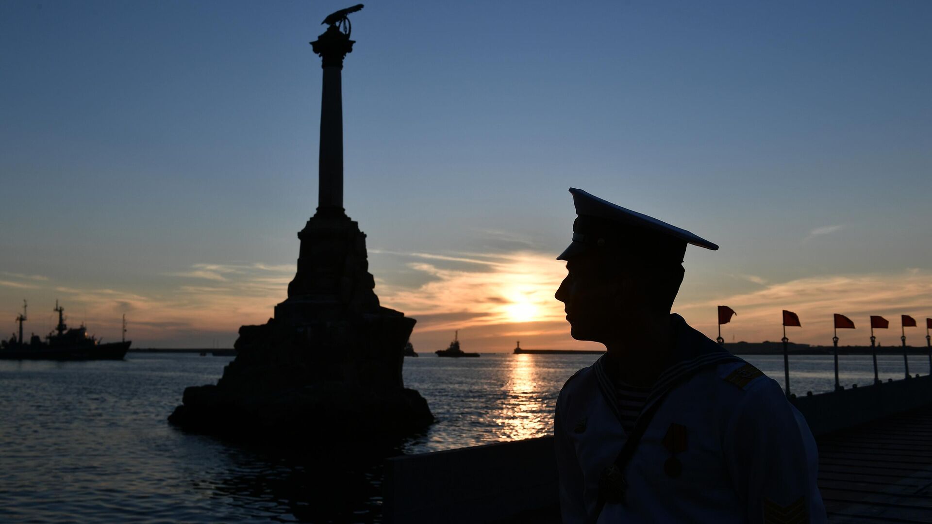 Появились кадры со звуками сирены во время воздушной тревоги в Севастополе