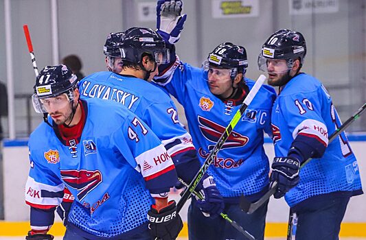 Хоккейный клуб «Сокол» обыграл лидера регулярного чемпионата ВХЛ