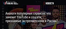 Аналоги популярных сервисов: что заменит YouTube и соцсети, признанные экстремистскими в России?