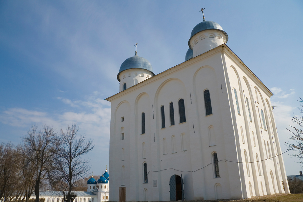 Юрьев монастырь, Великий Новгород, Россия, Европа
