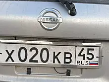 Допустимы ли стандартные госномера в квадратных нишах авто