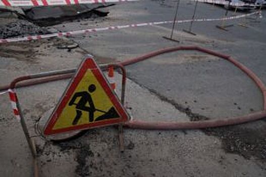 В Новосибирске опять перекопали улицу Семьи Шамшиных