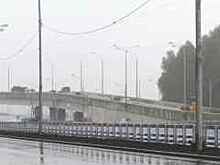 На Калужском шоссе автомобиль скорой загорелся после ДТП