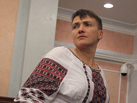 Надежда Савченко просит возить ее по Украине на автозаке