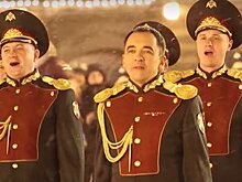 Ансамбль Росгвардии на коньках исполнил рождественский хит Джорджа Майкла