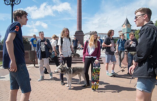 Скейтерс гонна скейт: Как в Калининграде отметили Go Skateboarding Day