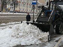 В Чебоксарах последний апрельский снег убрали с улиц в течение суток