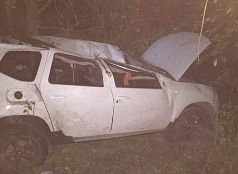 В Сосковском районе из-за велосипедиста перевернулся «Дастер»