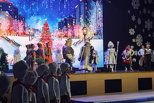 В Красноярске прошла новогодняя елка мэра
