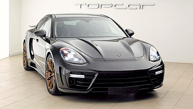 Появились фото Porsche Panamera, прокачанного россиянами
