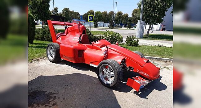 В Краснодаре копию болида из «Запорожца» продают за миллион рублей