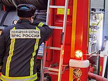 Открытое горение в здании фермерского рынка в Химках ликвидировано