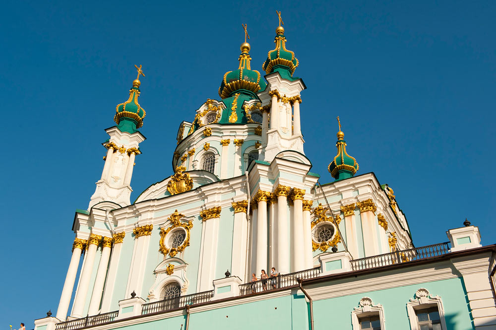 Андреевская церковь, Киев, Украина