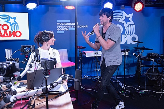 Открытая студия ГПМ Радио работает в "Лужниках"