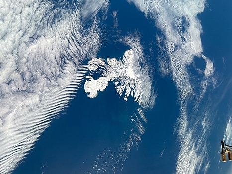 Кузбасский космонавт поделился новым снимком из космоса
