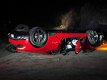 Полиция разыскивает водителя брошенного Lamborghini