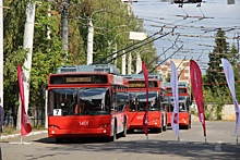В Ижевске обновленные московские троллейбусы перевезли первых пассажиров