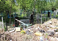 С нижегородских кладбищ вывезли 60% мусора