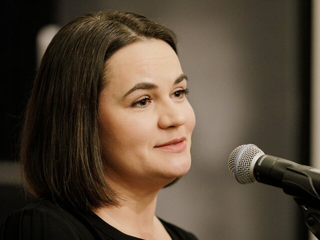 Светлана Тихановская впервые посетила Украину